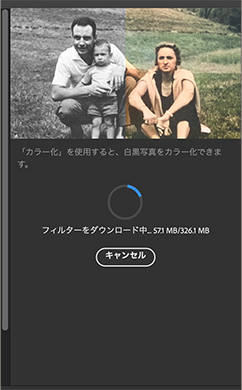 白黒画像をカラー化５