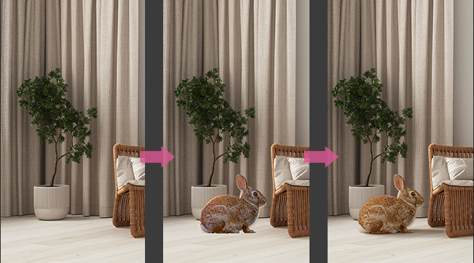 調和前 → 調和後